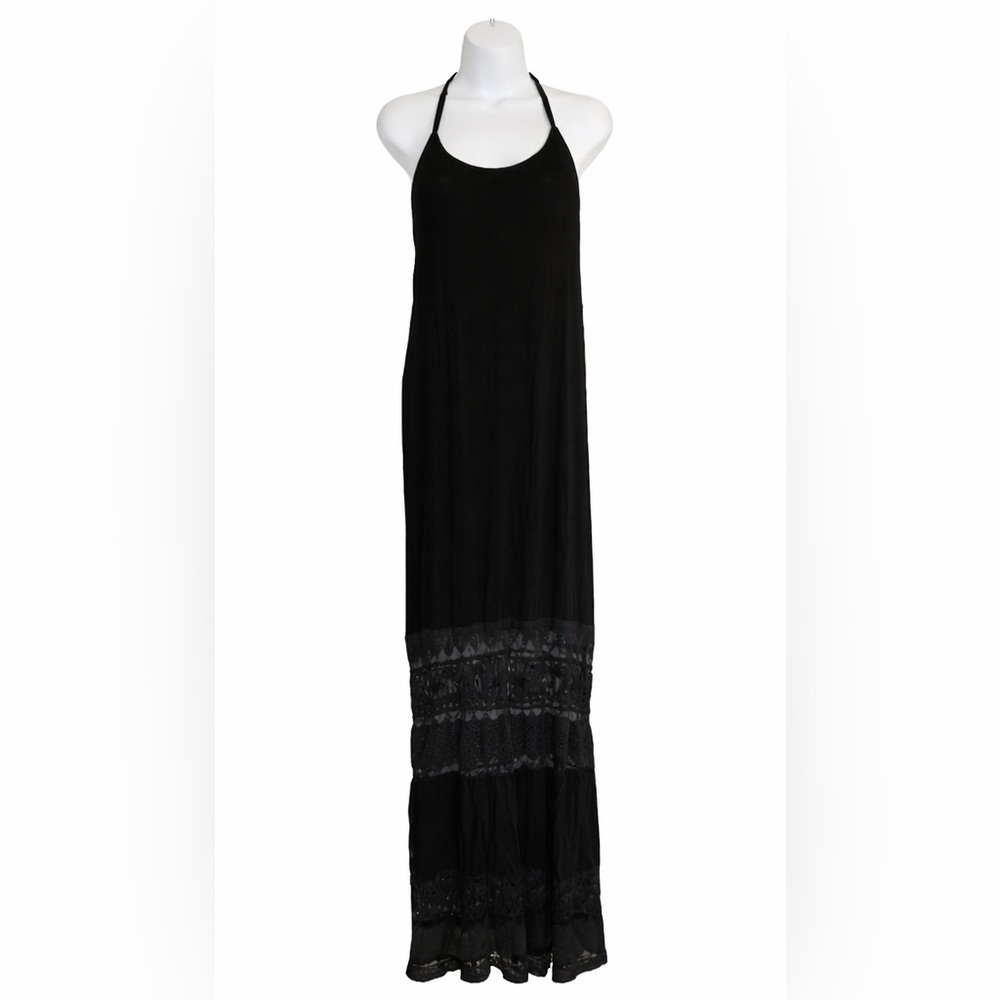 Metal Mulisha Black long dress lace small